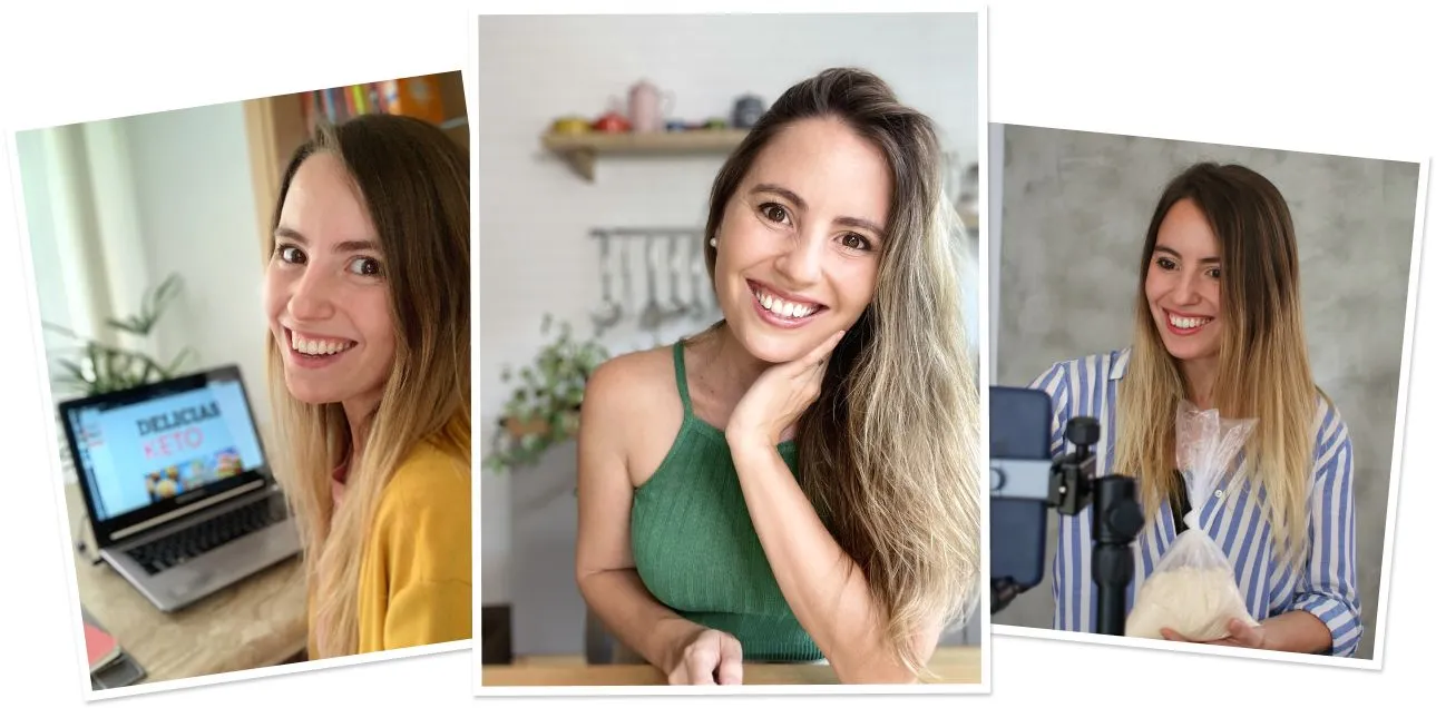 Camila - Mamá y creadora de contenido trabajando desde casa
